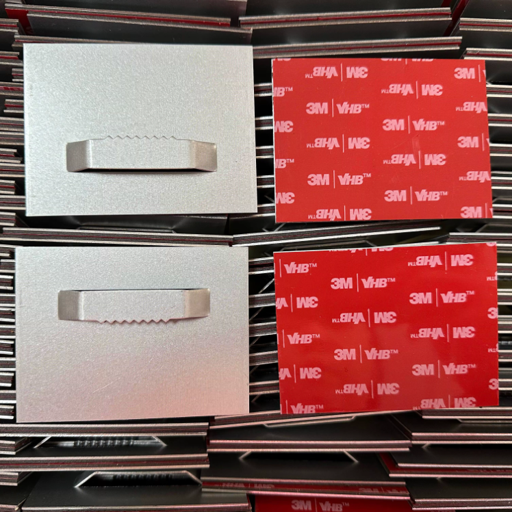 80×60mm 3M Frameless Picture Hanger| 10 Pack | Self-Locking Damage Free Mounting