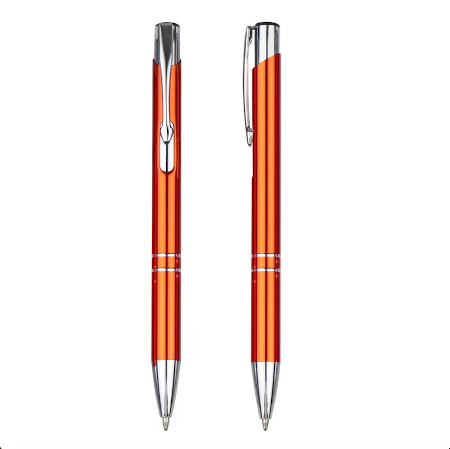 Paragon Metal Ballpoint Pens | Black Ink | Bulk 10 Pack