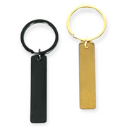 Aluminum Keychain Pendants | 10 Pack