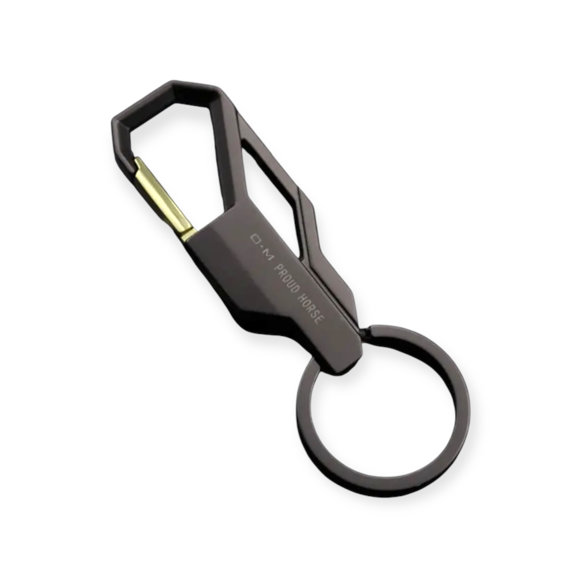 Tactical Aluminum Keychains | 10 Pack | Spring Clip Keychain